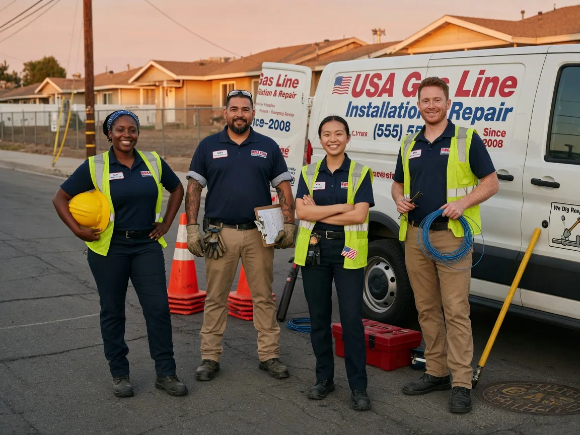 Gas Line Installation company in Linwood, MI